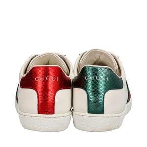 Leather Ace Sneakers White, view 5