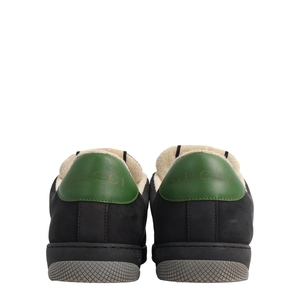 Mixed Material Web Screener Sneakers Black, view 4