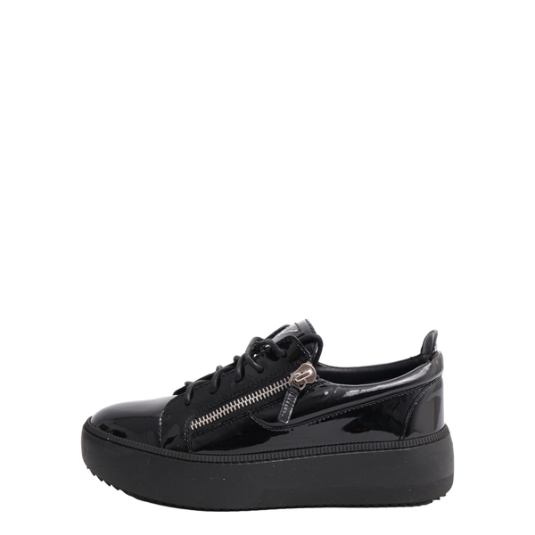 Patent Frankie Sneakers Black
