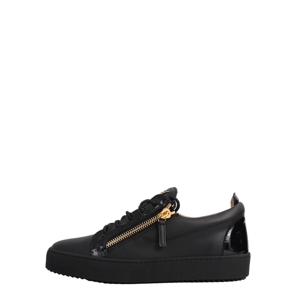 Leather Frankie Sneakers Black