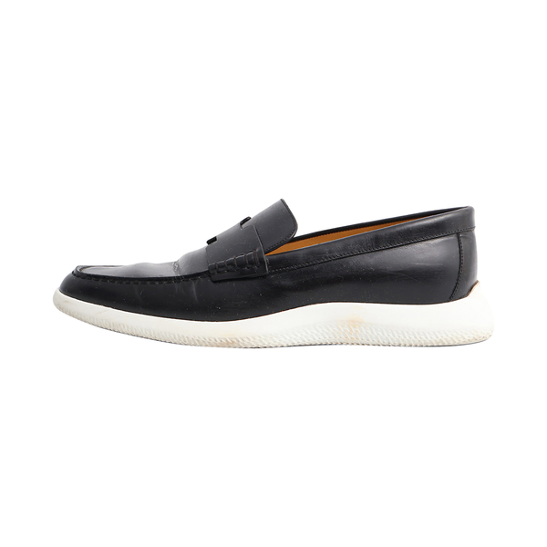 Leather Loafers Black