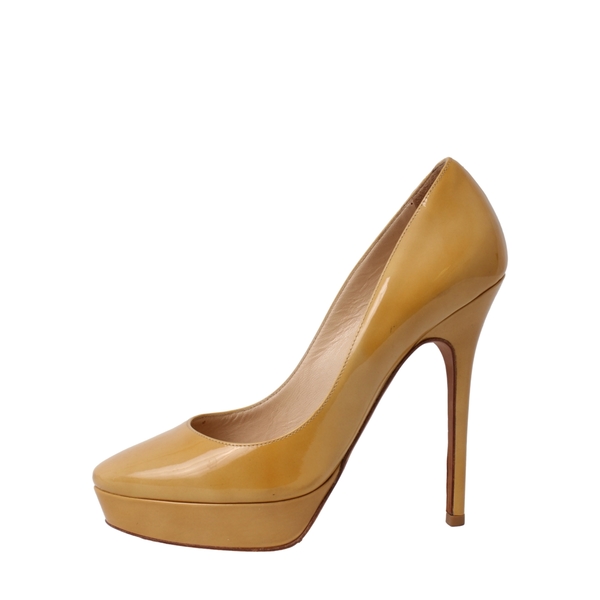 Patent Platform Pumps Nude - S: 36.5 (3.5)