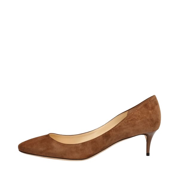 Suede Esme Pumps Khaki Brown