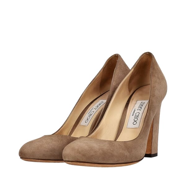 Suede Billie Pumps Beige