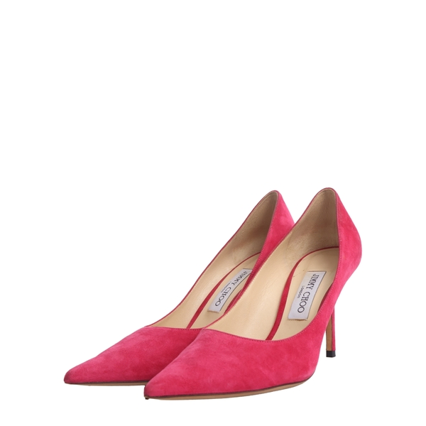 Suede Romy Pumps Pink