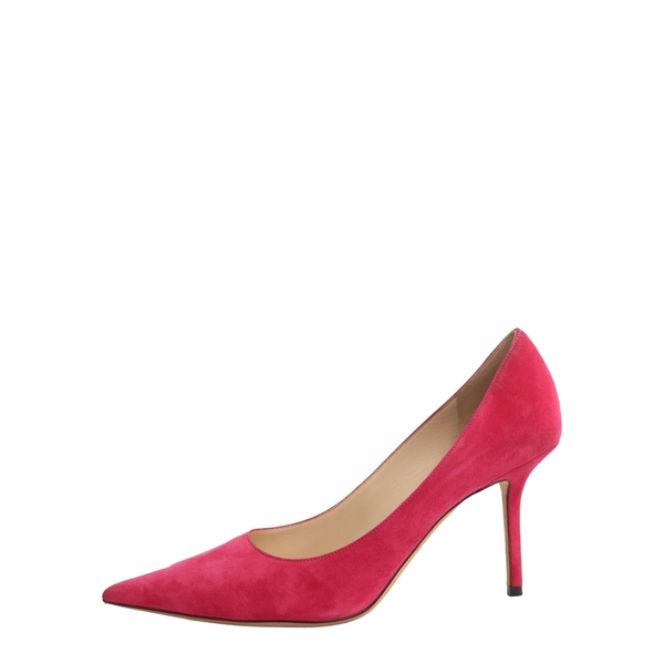 Suede Romy Pumps Pink