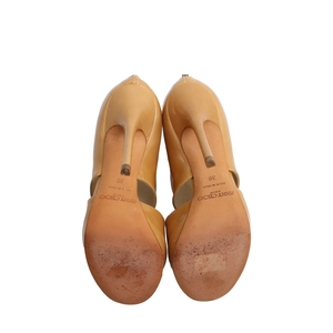 Patent Private Sandals Mustard, view 5