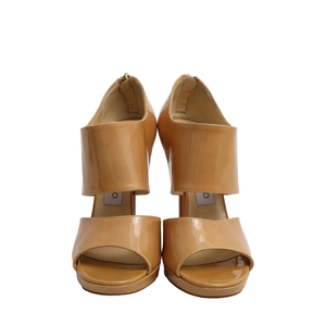 Patent Private Sandals Mustard, view 3