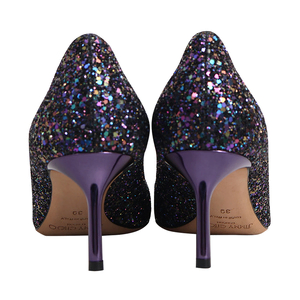Glitter Romy Pumps Indigo, view 4