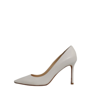 Leather Romy Pumps White, view 2