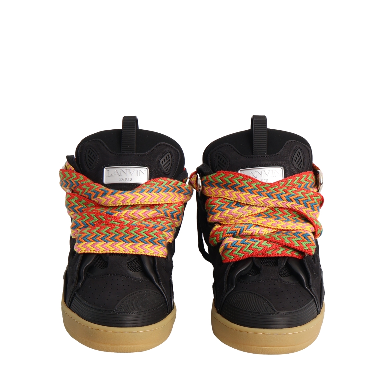 【CVeezy56】　極美品　LANVIN COLLECTION Lanvin Leather Curb Sneaker Pale Blue – Court Order