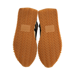 Suede/Nylon Flow Runner 2.0 Sneakers Beige, view 5