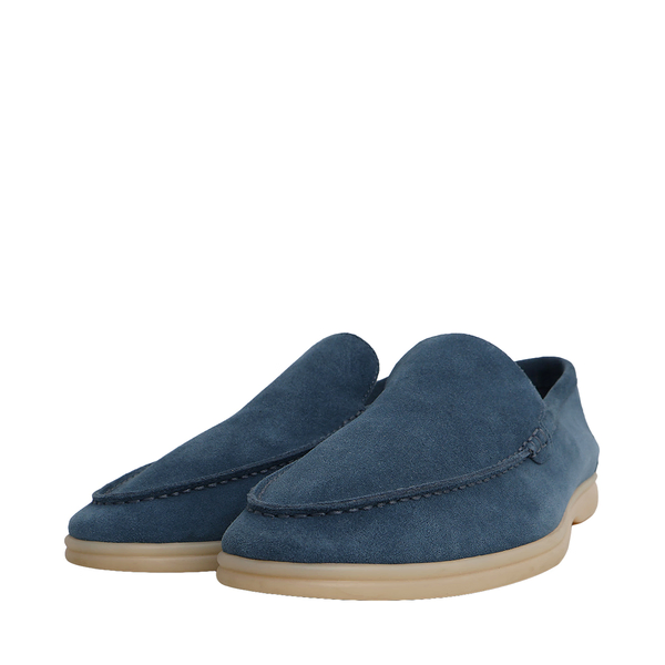 Suede Summer Walk Loafers Blue