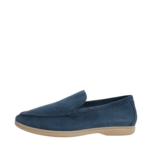 Suede Summer Walk Loafers Blue, view 2