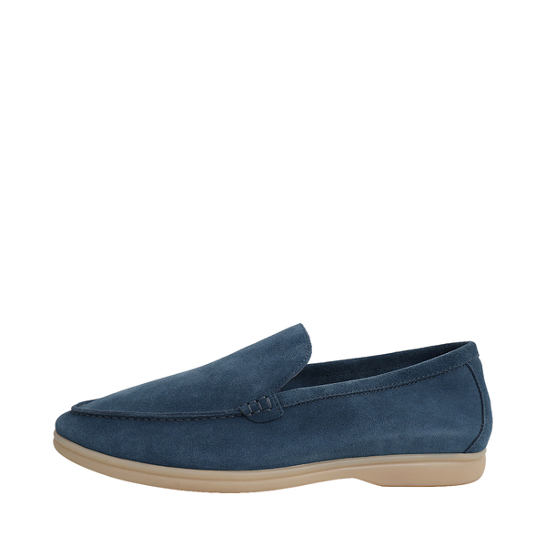 Suede Summer Walk Loafers Blue