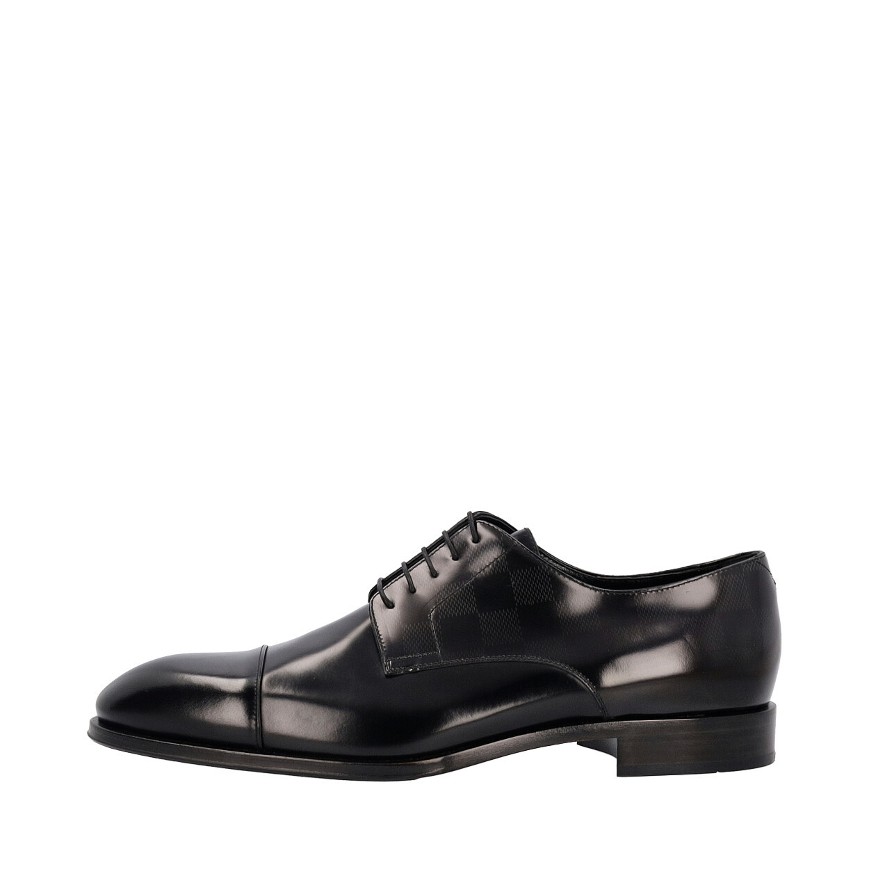 LOUIS VUITTON Damier Minister Derby Black | Luxity