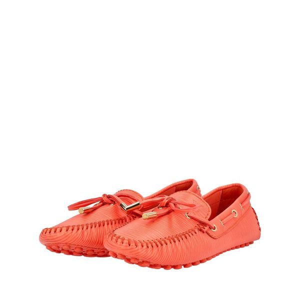Epi Gloria Flat Loafers Poppy