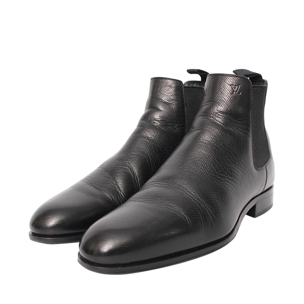 Leather Chelsea Boots Black