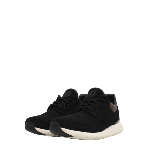 Mesh/Monogram Fastlane Sneakers Black
