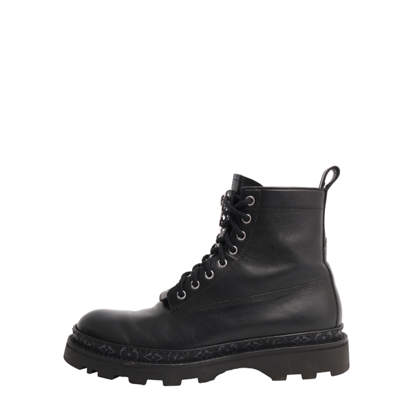 Leather Gambetta Ankle Boots Black