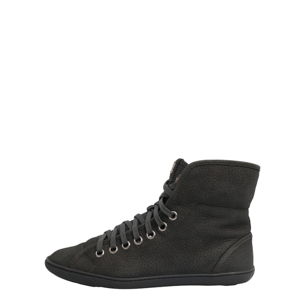 Nubuck High Top Sneakers Grey