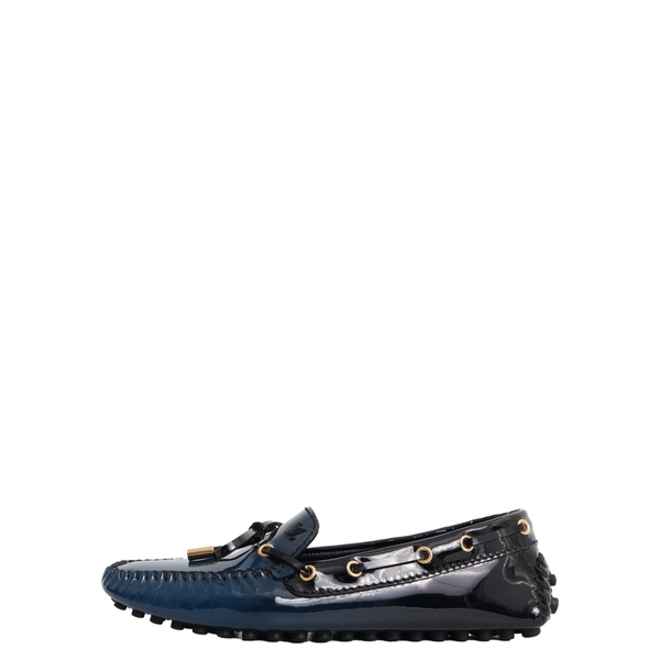 Patent Driver Mocassins Ombre