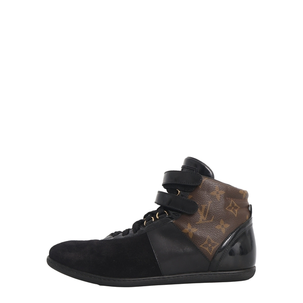 Monogram Move Up Sneakers Black