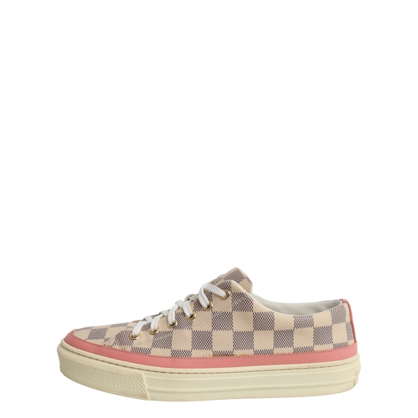Damier Azur Stellar Sneakers Pink