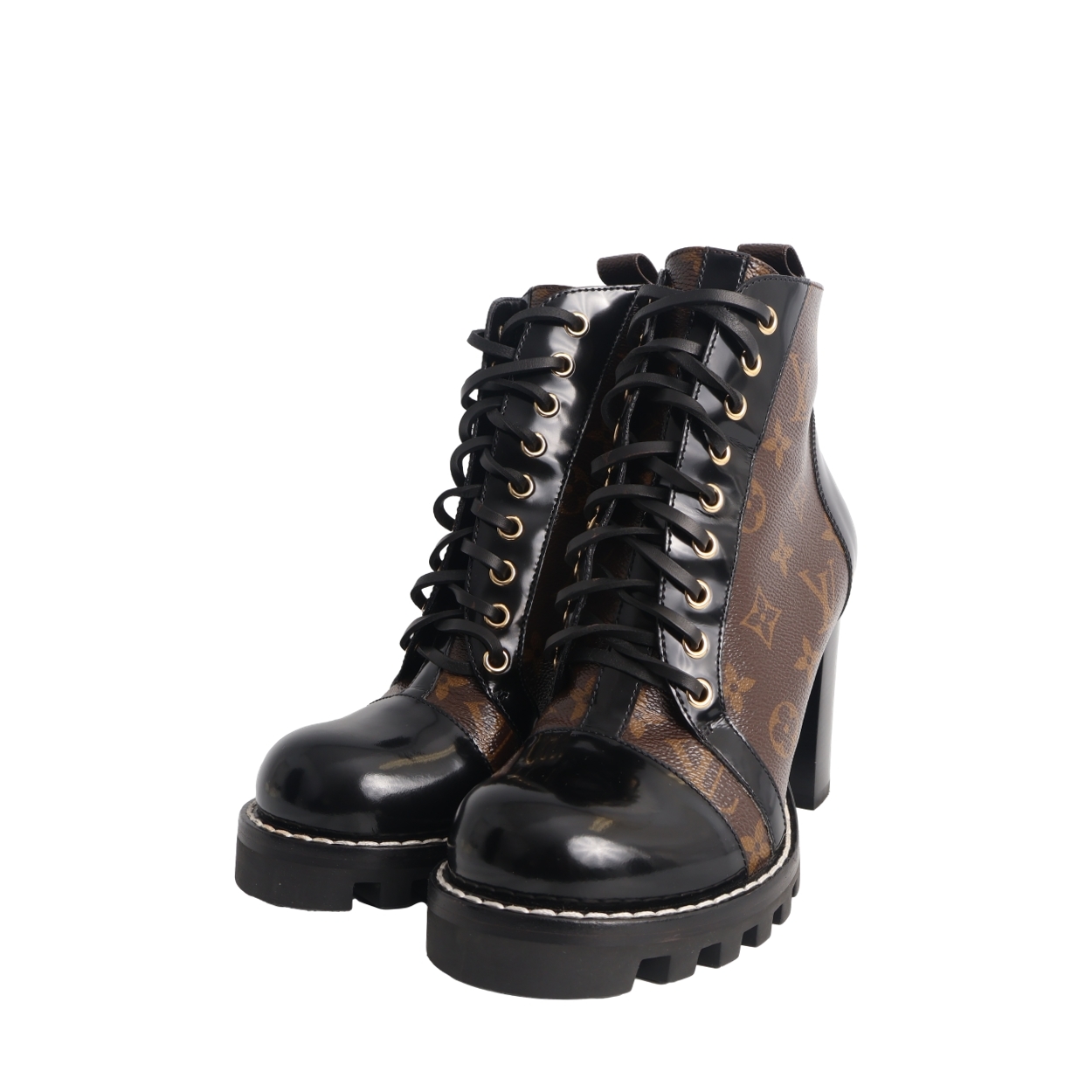 Monogram Star Trail Ankle Boots
