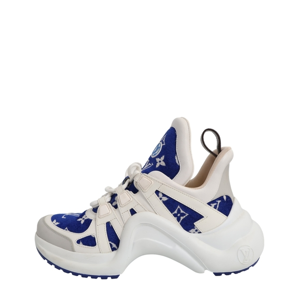 Velvet Jacquard Archlight Sneakers Blue/White