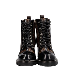 Monogram Star Trail Ankle Boots, view 3
