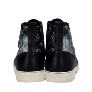 x CHAPMAN BROTHERS Monogram Eclipse Savane Sneakers Navy, view 5