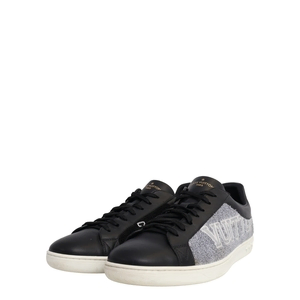 Leather/Terry Luxembourg Sneakers Black