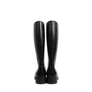 Rubber Splash Rains Boots Black, view 4
