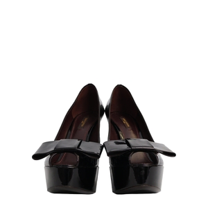 Vernis True Platform Pumps Noir, view 3
