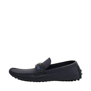 Leather Hockenheim Loafers Blue, view 2