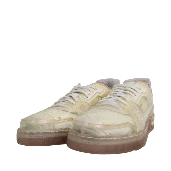PVC LV Trainer Sneakers Clear/White