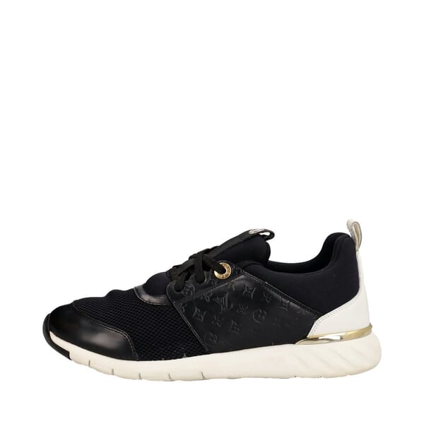 Mixed Material Aftergame Sneakers Black