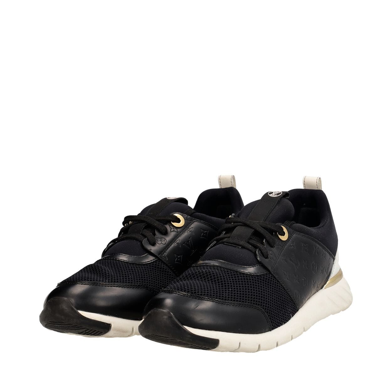 Mixed Material Aftergame Sneakers Black