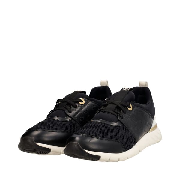 Mixed Material Aftergame Sneakers Black