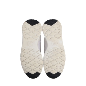 Mixed Material Aftergame Sneakers White, view 5