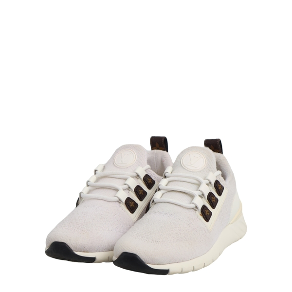 Mixed Material Aftergame Sneakers White