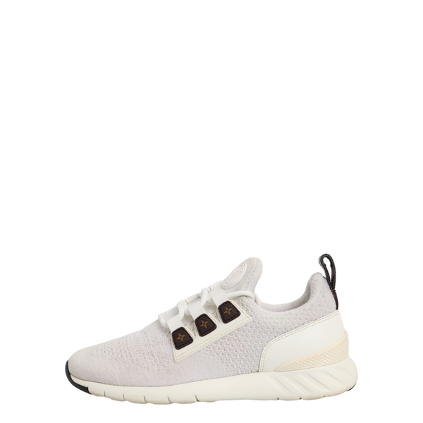 Mixed Material Aftergame Sneakers White