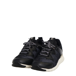 Mixed Material Aftergame Sneakers Black