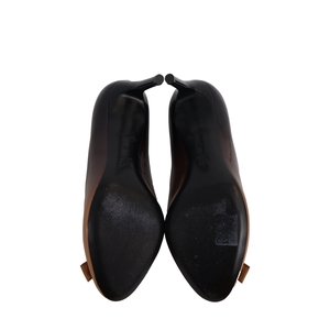 Patent Leather LV Bow Pumps Ombre, view 5