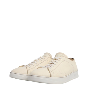 Grained Leather LV Resort Sneakers Ivory