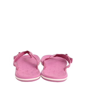 Rubber Bow Thong Sandals Pink, view 4