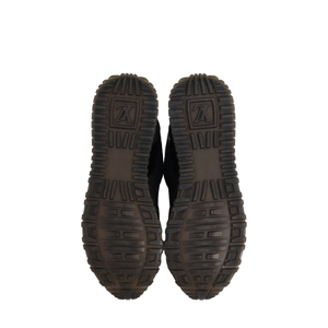Monogram Run Away Sneakers Black, view 5