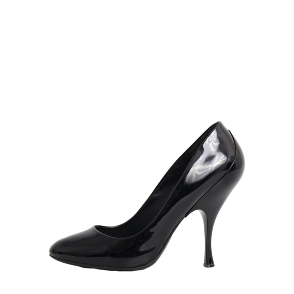 Patent Pumps Black