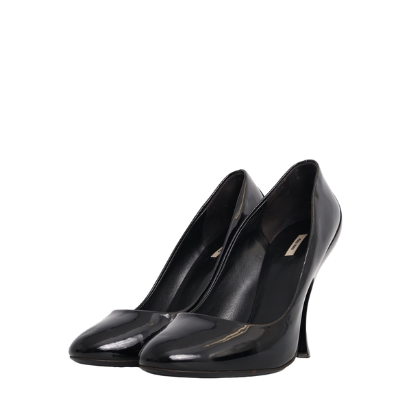 Patent Pumps Black